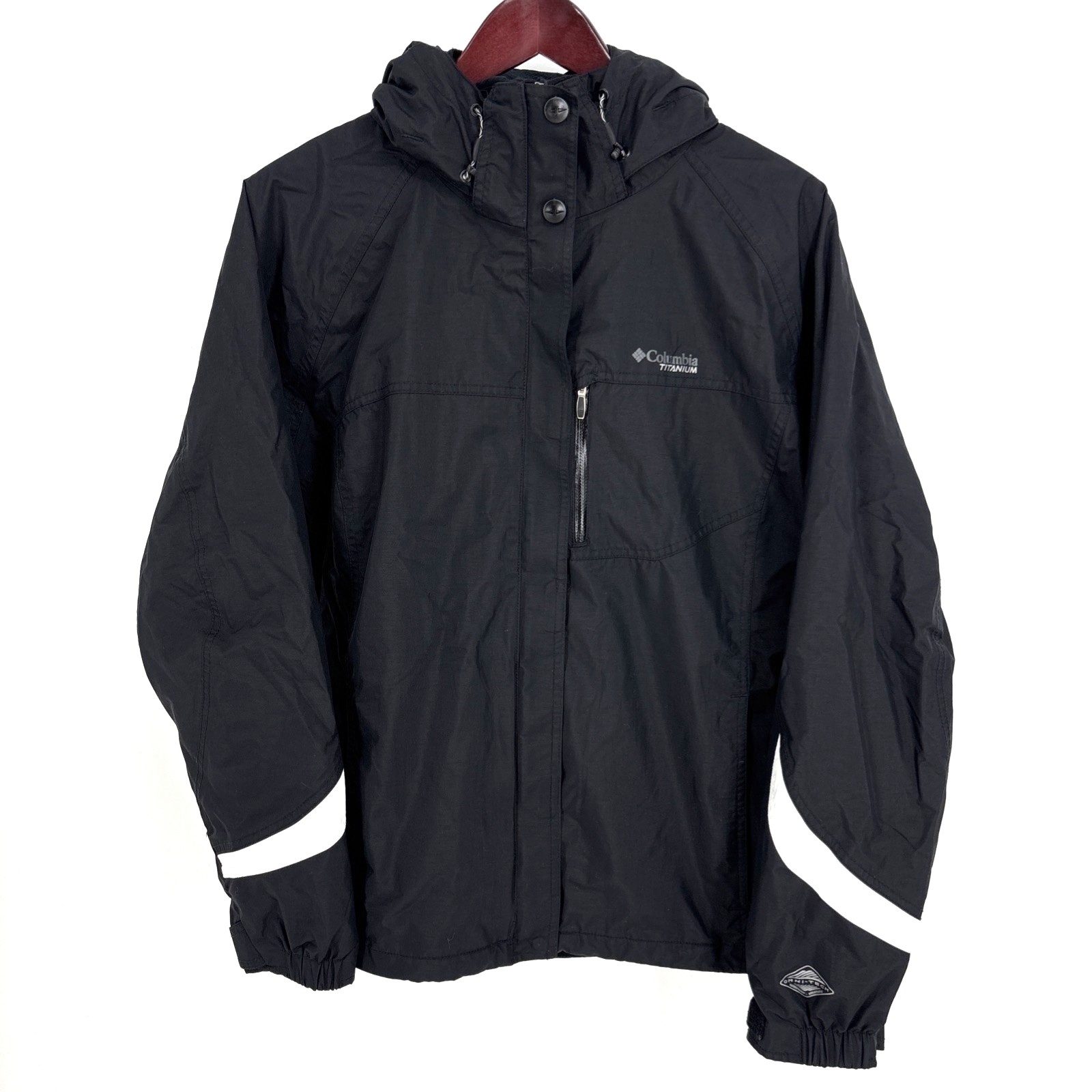 Columbia Titanium 3-In-1 Full Zip Hooded Insulated Jacket Women Large Shell Only